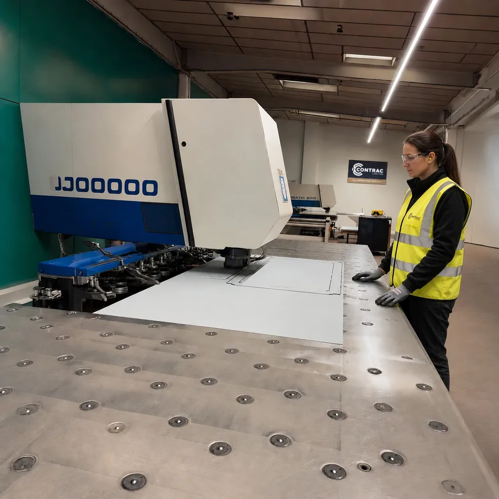 CNC punching and sheet metal fabrication