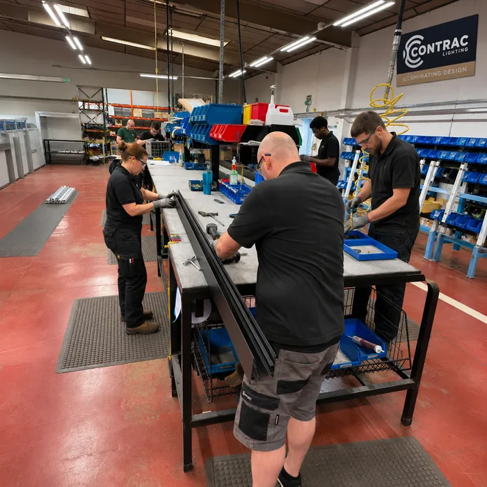 Luminaire assembly and manufacturing
