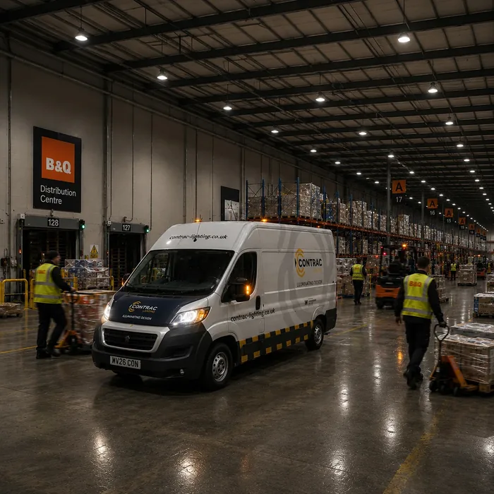 Distribution warehouse and delivery