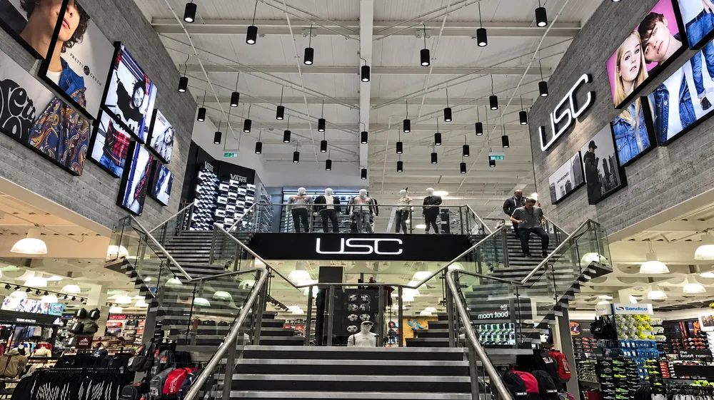 Flagship retail illumination at USC