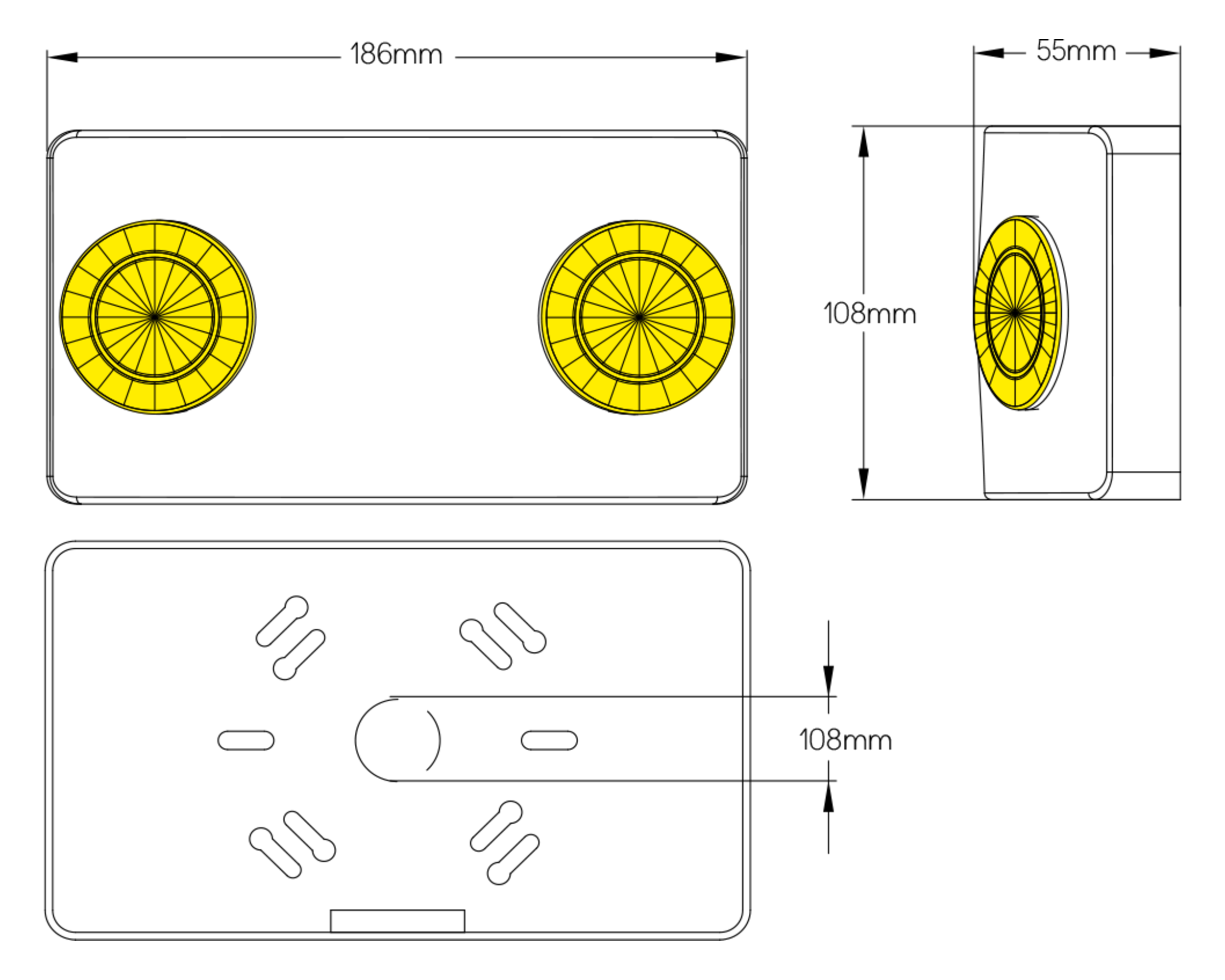Emfrog Mini Technical Dimensions & Drawing