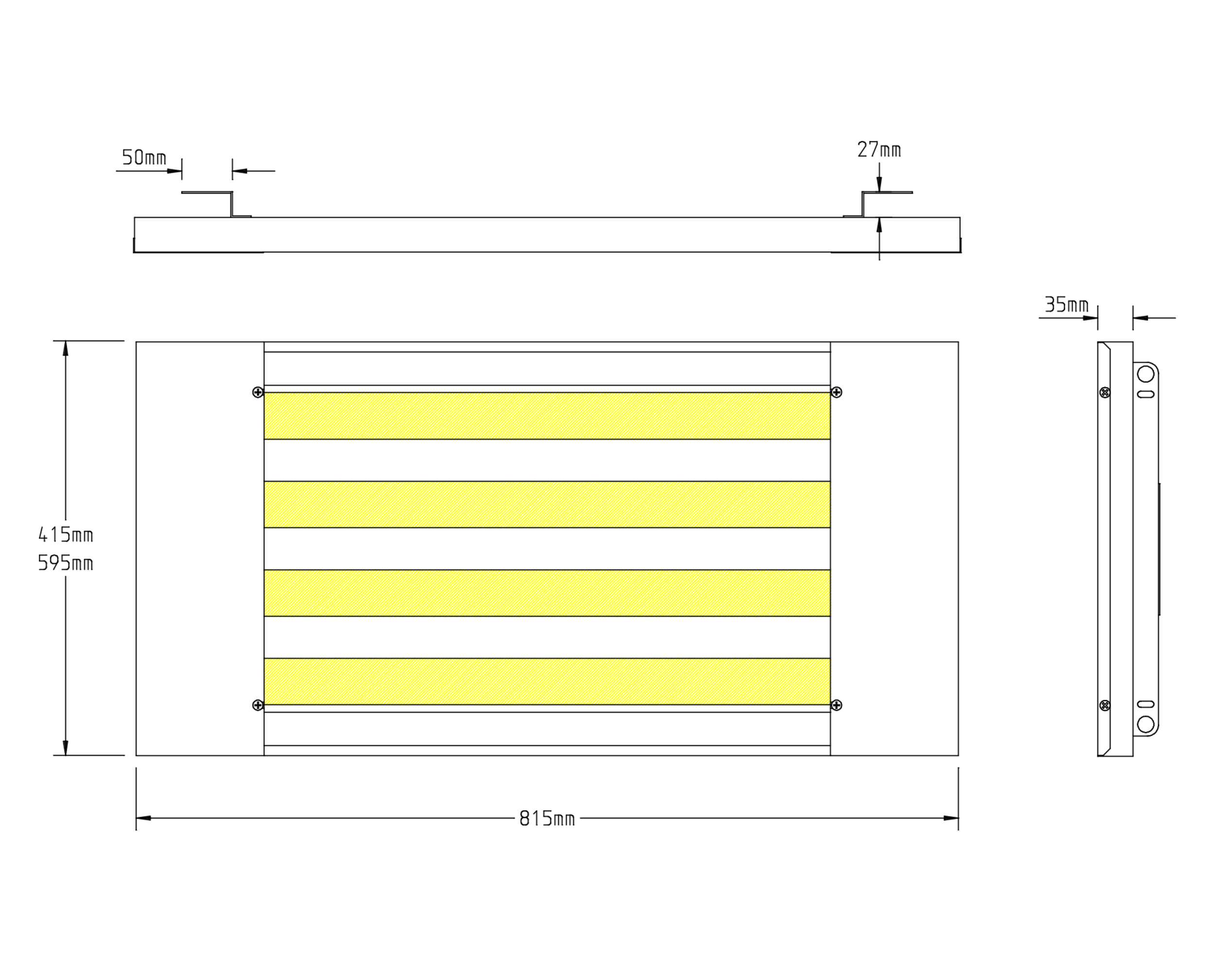Empire Technical Dimensions & Drawing