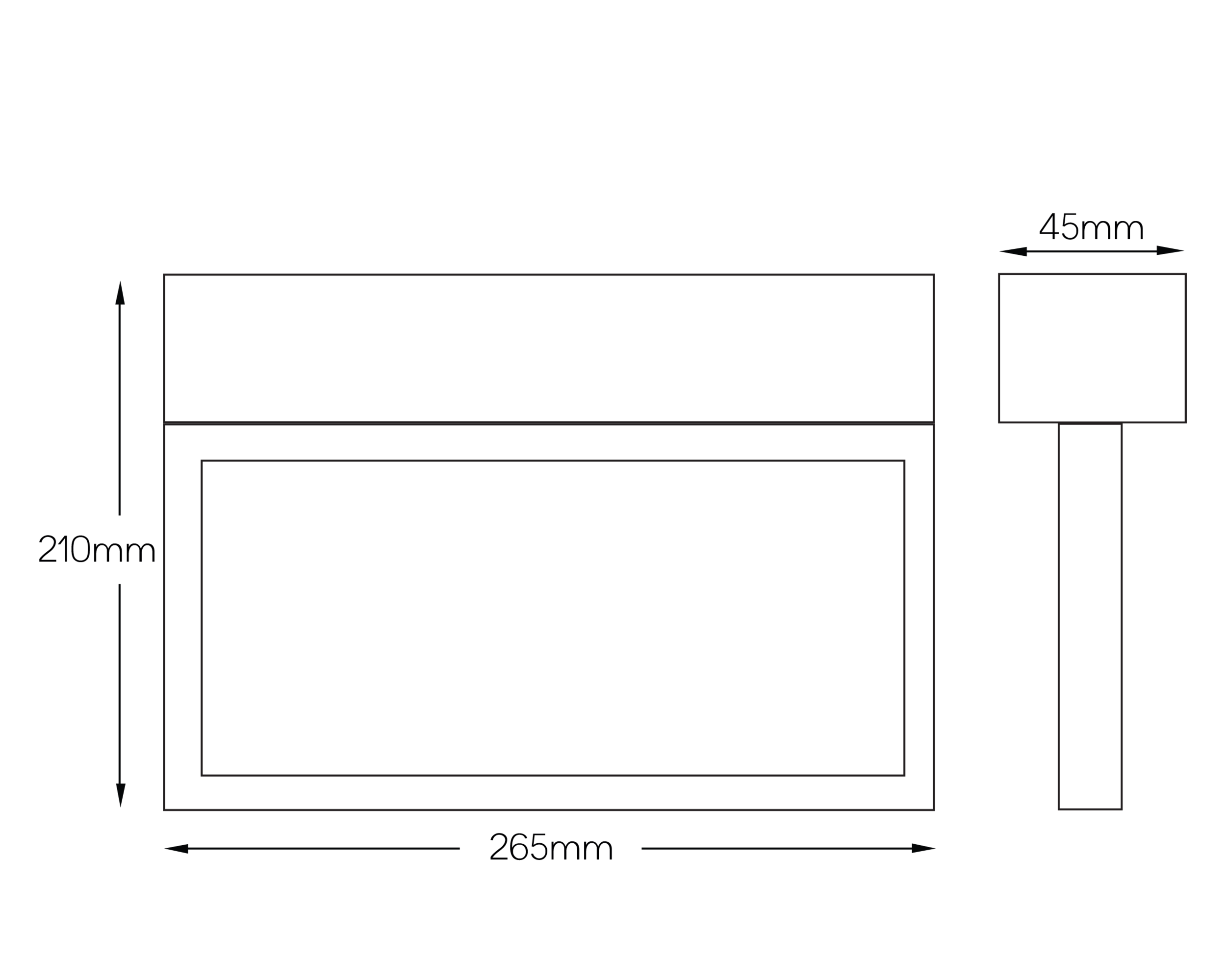 Emsurf Technical Dimensions & Drawing