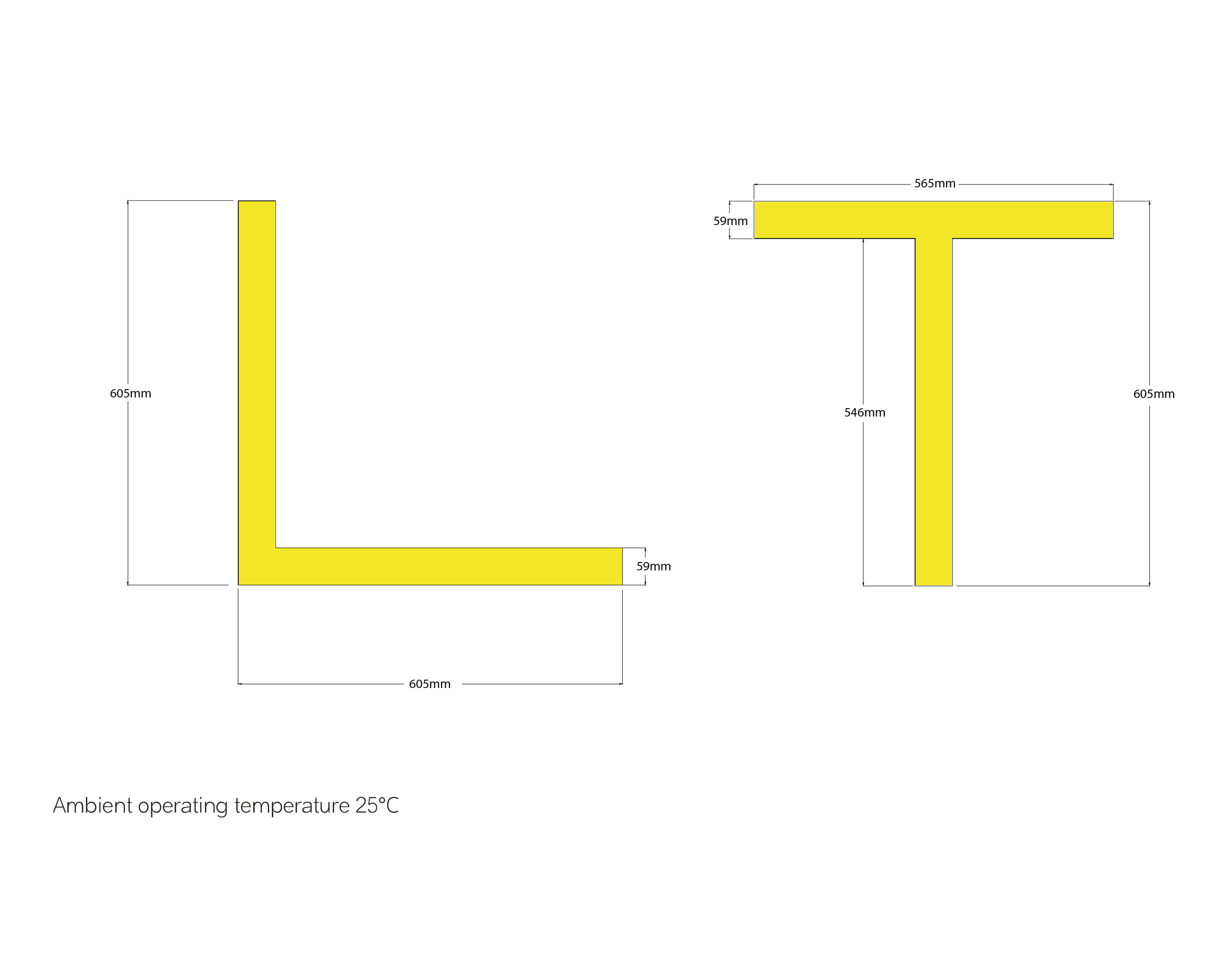 Meridian System Connectors Technical Dimensions & Drawing