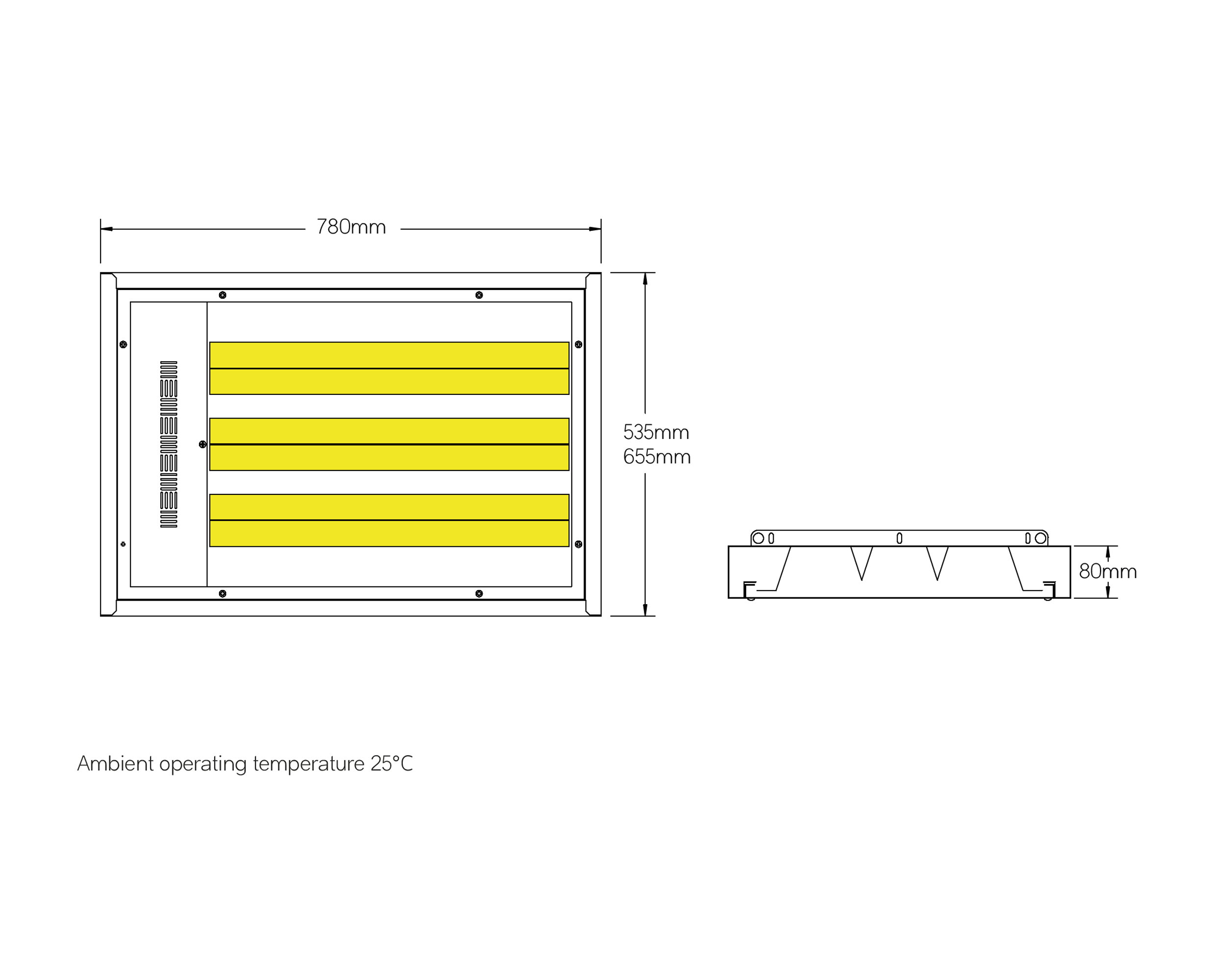 Rogue Chill Technical Dimensions & Drawing