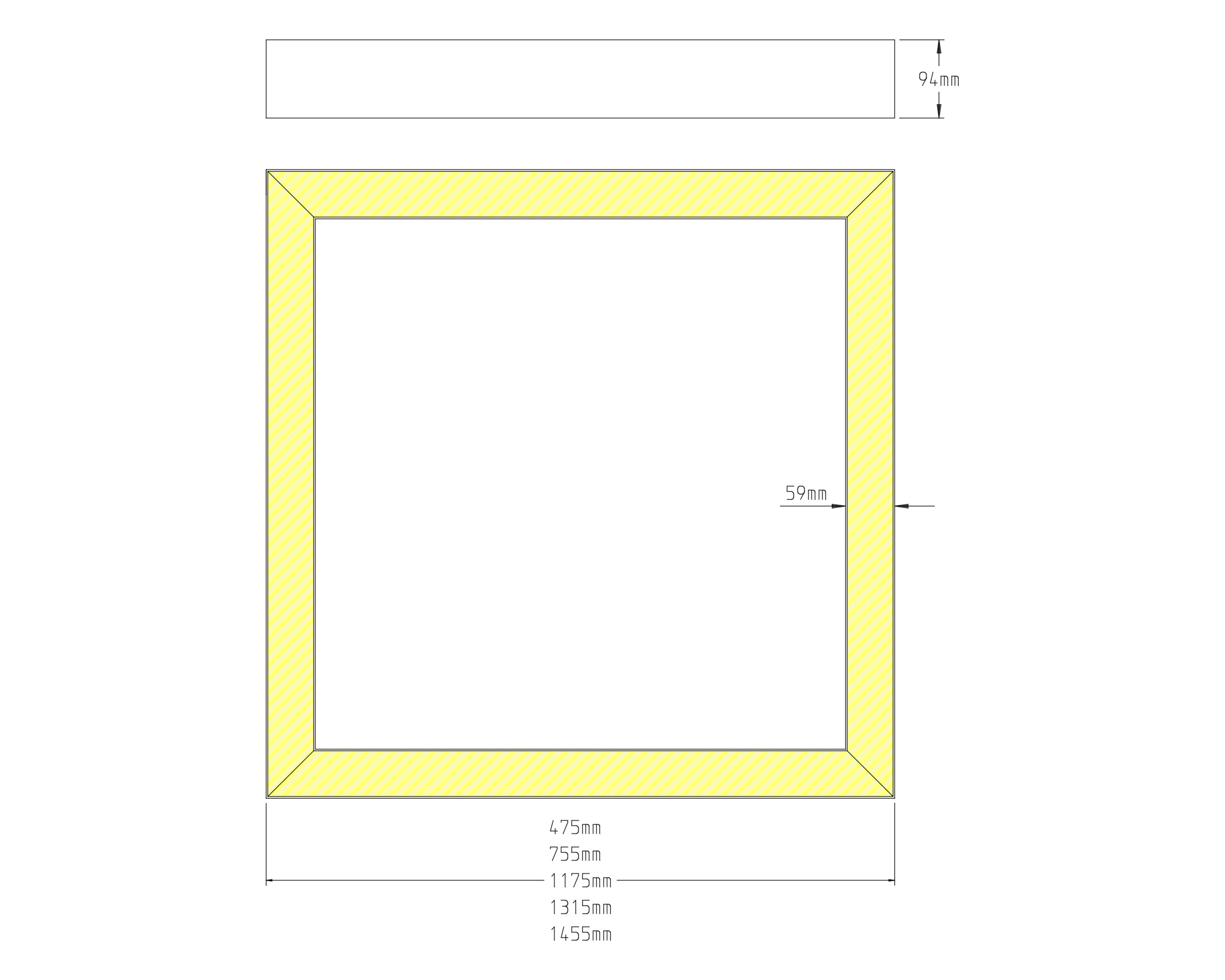 Space Technical Dimensions & Drawing