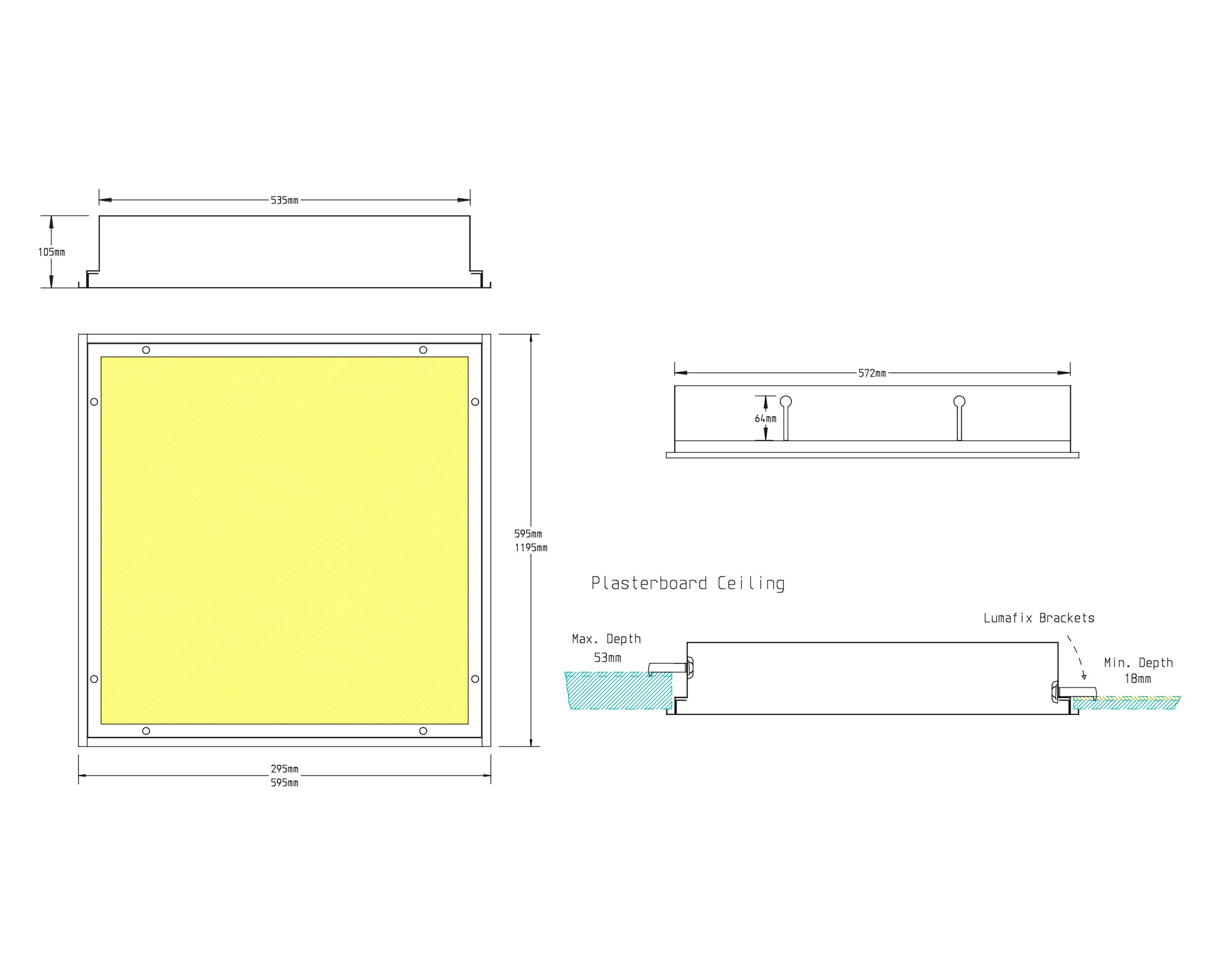 Universal IP Technical Dimensions & Drawing